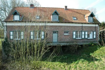 Foto van Watermolen van Eikevliet<br />Getijmolen, Hingene (Bornem), Foto: Donald Vandenbulcke, Staden, 19.03.2009 | Database Belgische molens