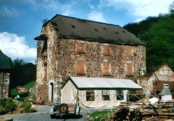 Foto van <p>Moulin du Bas-Marteau</p>, Thuin, Foto: Lieven Denewet | Database Belgische molens