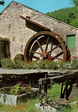 Foto van <p>Moulin Belpaire<br />Vieux Moulin</p>, Harzé (Aywaille), Prentkaart jaren 1970 | Database Belgische molens