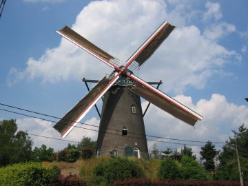 Foto van Salm-Salm Molen, Hoogstraten, Foto: Frans Van Bruaene, Laakdal | Database Belgische molens