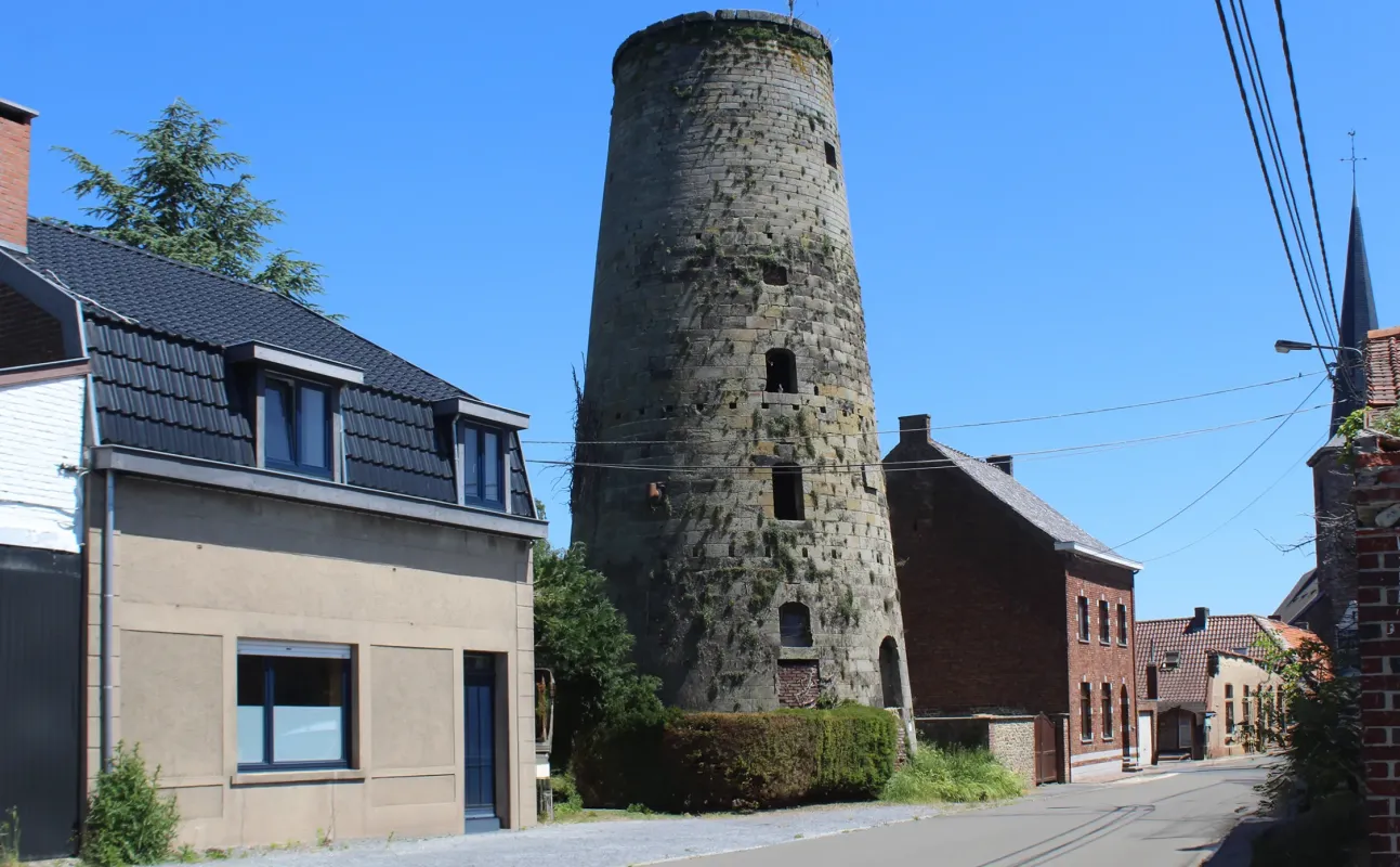 Moulin Baudour, Moulin à vent de Ville Pommeroeul