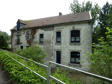 Foto van <p><strong></strong>Moulin à eau</p>, Awirs (Flémalle), Foto: Ton Slings, Heerlen, 06.07.2014 | Database Belgische molens