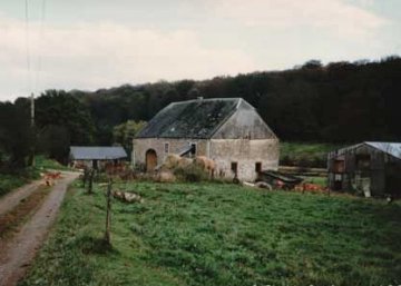 Foto van <p>Moulin d'Herbois</p>, Graide (Bièvre), Foto: Benoît Strépenne, 1996 | Database Belgische molens