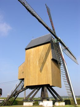 Foto van Wildermolen, Appelterre-Eichem (Ninove), Foto: Donald Vandenbulcke, Staden | Database Belgische molens