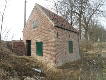 Foto van Molentje van Wassenhove, Grotenberge (Zottegem), Foto: collectie Maarten Osstyn | Database Belgische molens