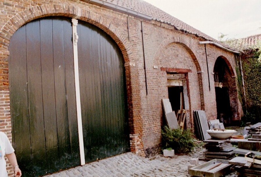 Foto van Stampkot Veldeman<br />Stampkot Duerinck, Schoonaarde (Dendermonde), Foto Helena Duchêne, 2000 | Database Belgische molens