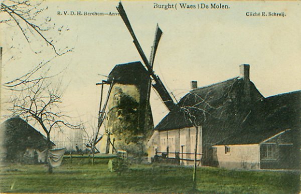 Molen bij 't Huis ter Locht Molen Van Lierop
