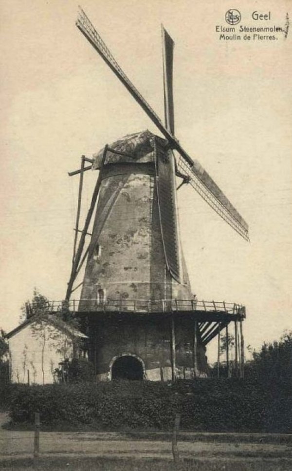 Witte Molen van Elsum Schelemolen Stenen Molen