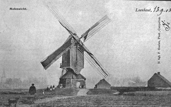 Molen Van Dijck Houten Molen