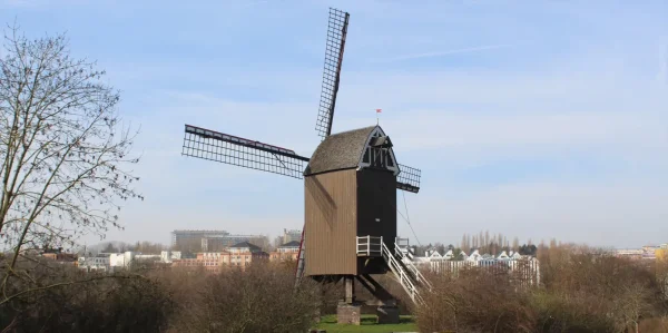 Moulin brûlé - Verbrande Molen