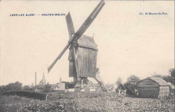Houten Molen Hondekotmolen Het Stampkot