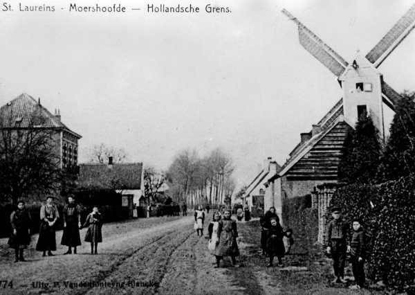 Watergangsemolen Molen van Moershoofde Molen Blondeel