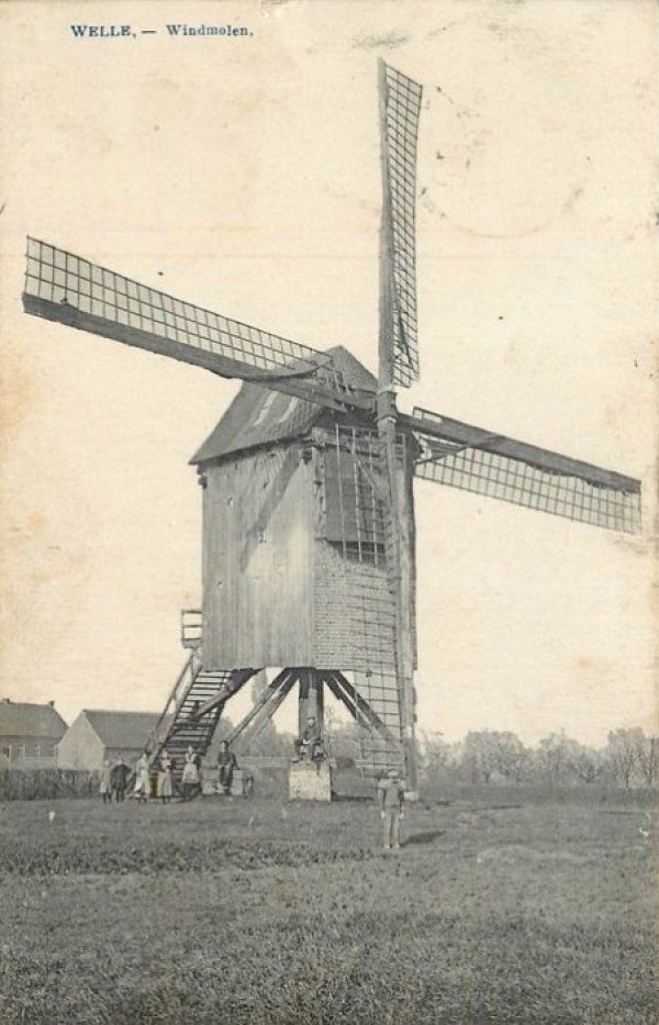 Kloostermolen Molen van Welle Molen Vanderheyden Serafiensmolen