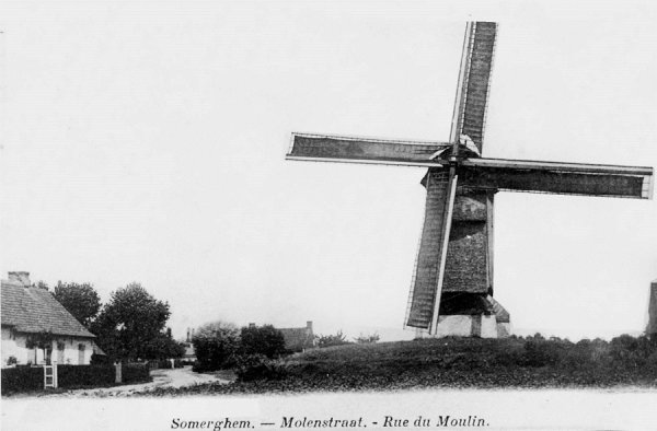 Molen van Zomergem-Boven Molen Vanden Berghe