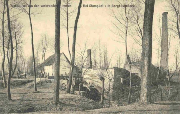 Stampmolen Stampkot Slagmolen Loddershoekmolen Verbrande Molen