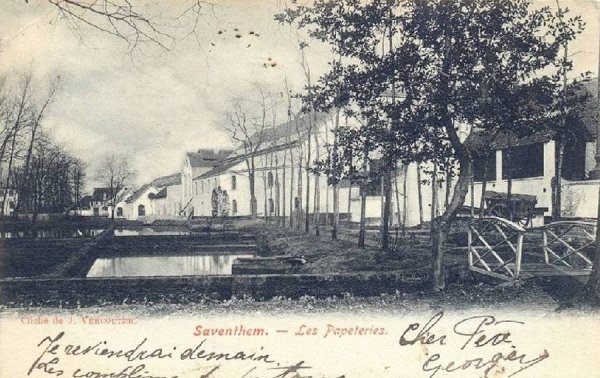 Rattenmolen Smoutmolen Poedermolen Papierfabrieken van Zaventem