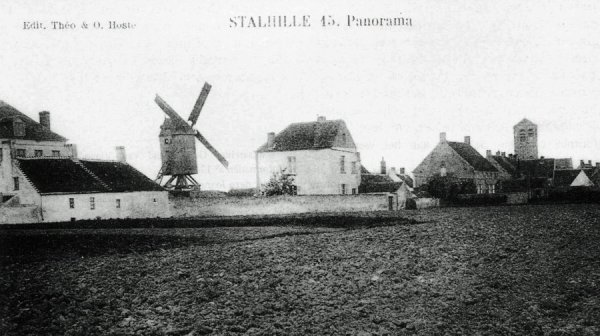 Plaatsemolen Cathillemolen Molen Vandepitte